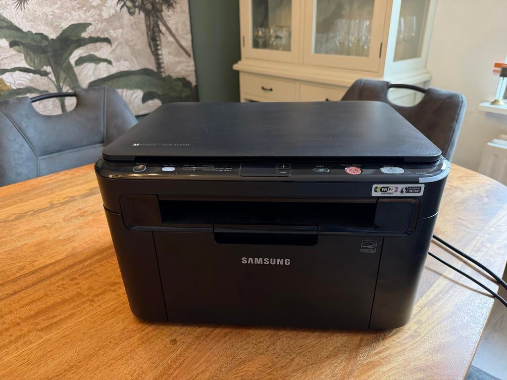 Samsung All-in-One Printer SCX-3205W Mono Laser, Computers en Software, Printers, Gebruikt, All-in-one, Laserprinter, Kopieren