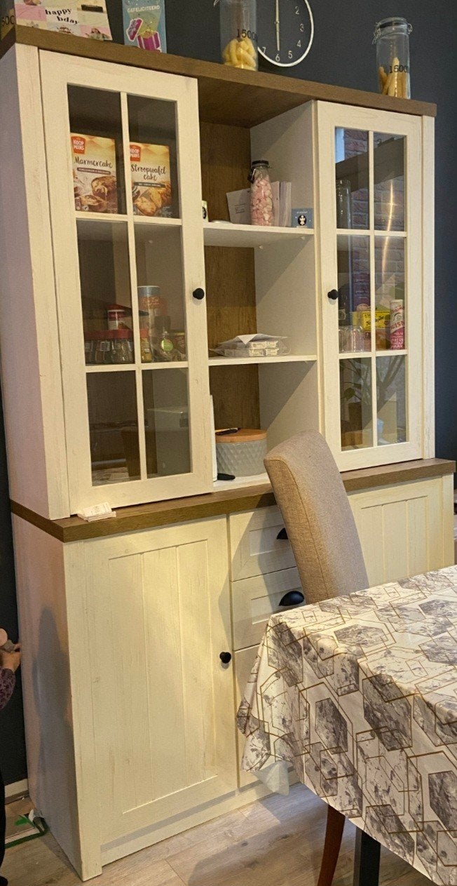 buffetkast, Huis en Inrichting, Ophalen, Gebruikt, 100 tot 150 cm, Met lade(s)