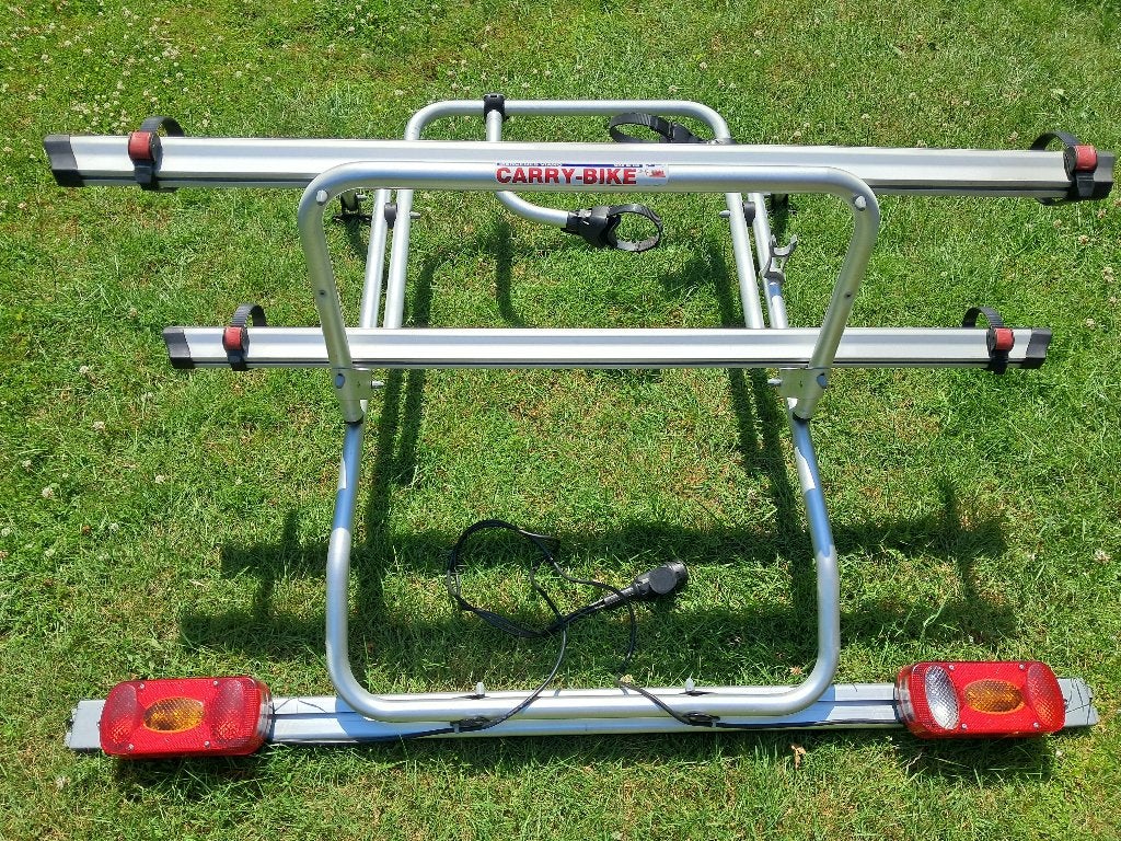 Fietsendrager Fiamma voor Mercedes Viano/Vito, Gebruikt, 2 fietsen, Elektrische fiets, Achterklepdrager