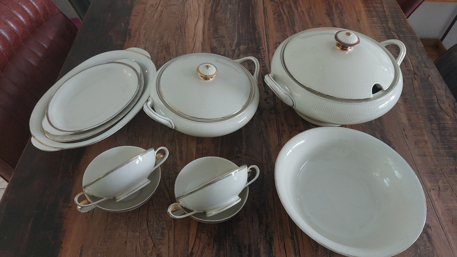 leuke oude set, Ophalen of Verzenden