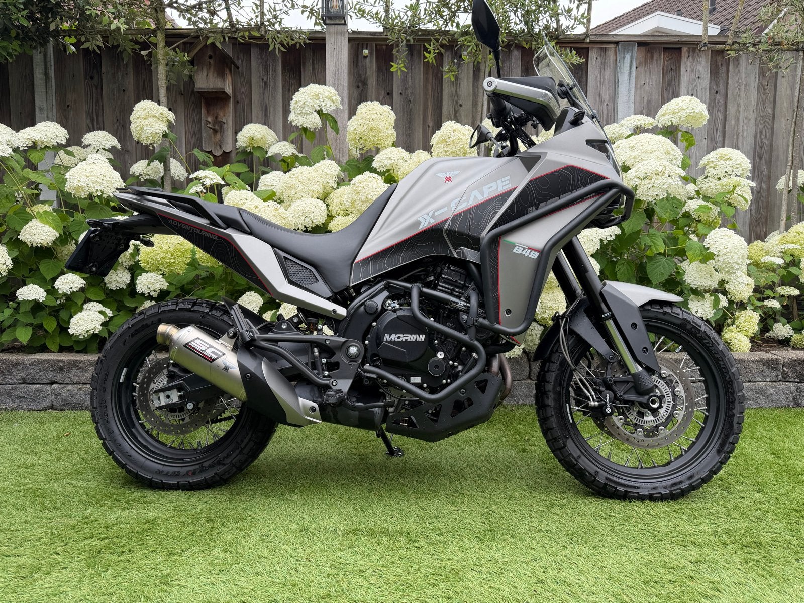 Moto Morini X-Cape 650 uit 2023 - Avontuurlijke Toermotor, Motoren, 2 cilinders, Meer dan 35 kW, Enduro, Minimaal motorrijbewijs A2