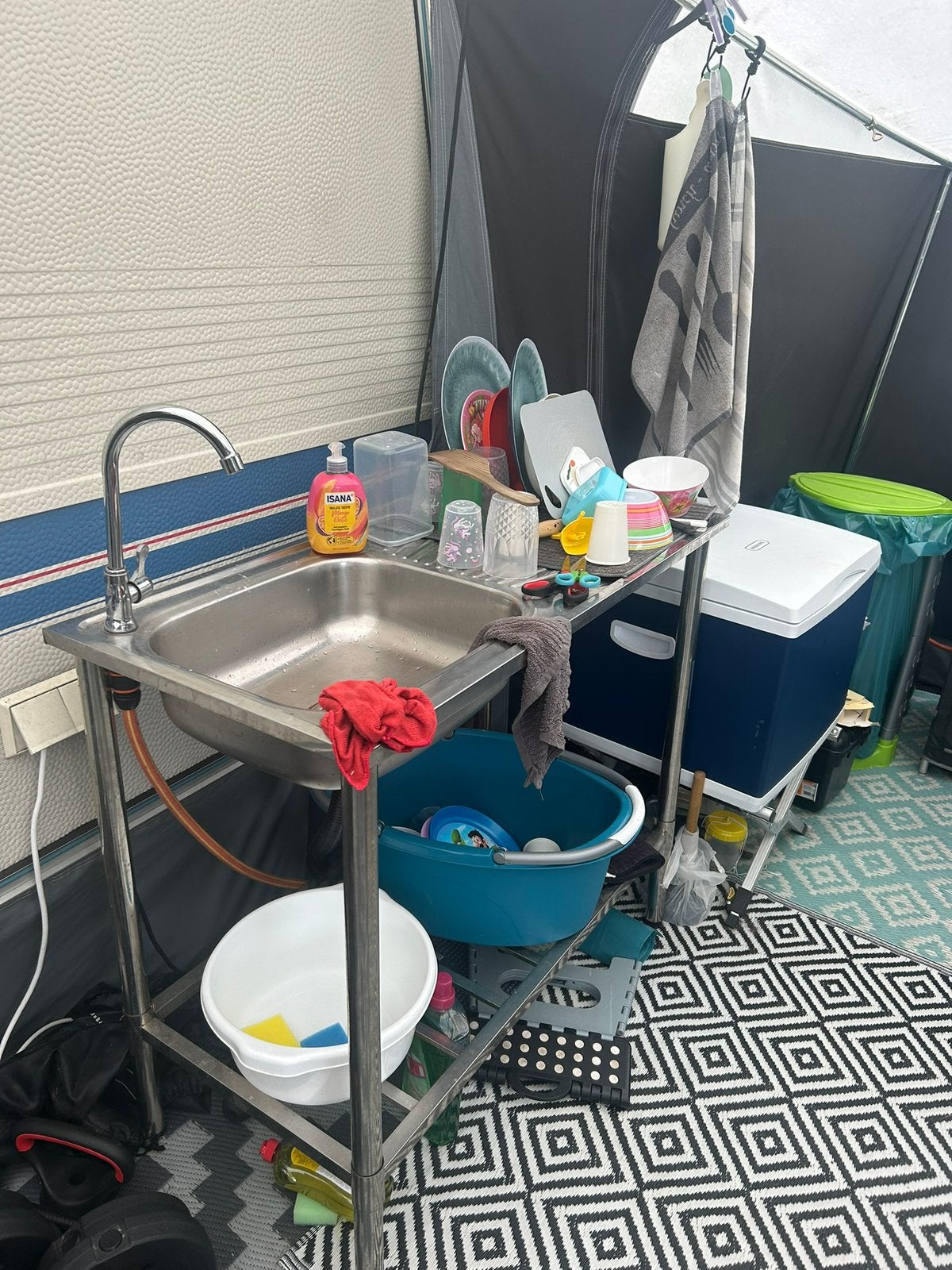 Aanrecht / wastafel, Huis en Inrichting, Keuken | Keukenelementen, Ophalen, 50 tot 100 cm, Zo goed als nieuw, Minder dan 100 cm