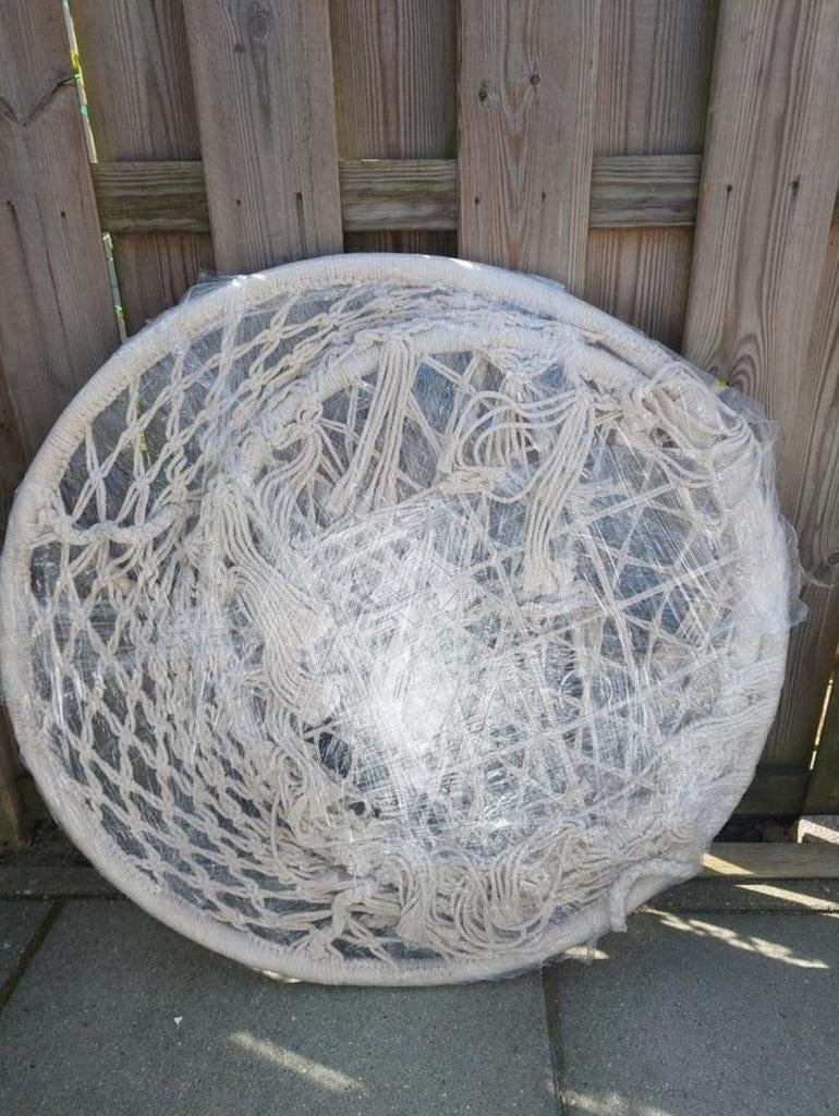 Macramé hangstoel - Zo goed als nieuw, Ophalen, Zo goed als nieuw, Eenpersoons, Binnen