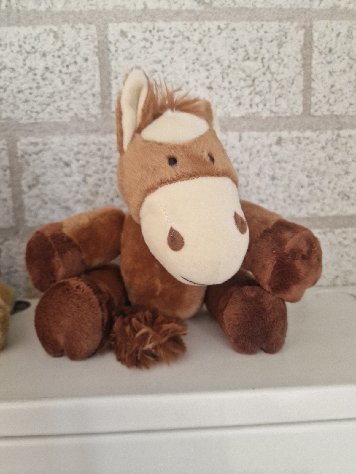 pluche knuffel paard /nieuw, Ophalen of Verzenden, Nieuw, Paard