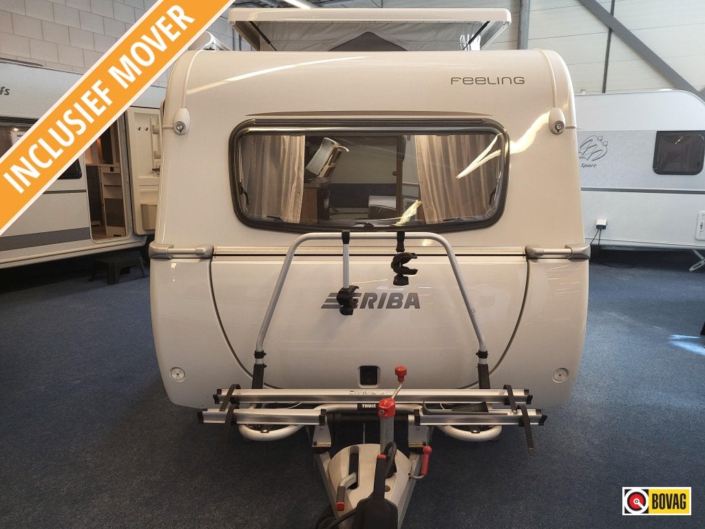 Eriba Feeling 442 super compleet uitgevoerd, Standaardzit, Bedrijf, 1000 - 1250 kg, Tot en met 3