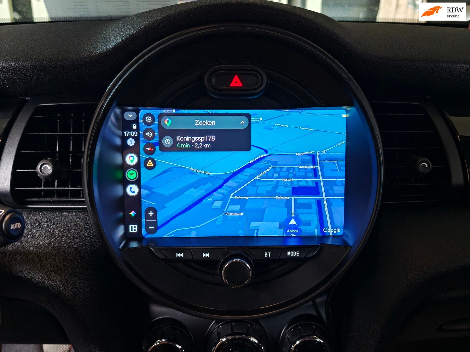 Mini 5-Deurs 1.5 Cooper SEVEN Apple Carplay, Auto's, Zwart, Zwart, Origineel Nederlands, Bedrijf
