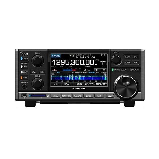 T.k icom R8600 ontvanger met de nieuwste firmware 1.38, Ophalen, Zo goed als nieuw, Ontvanger