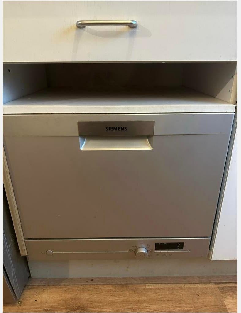 Siemens Compacte Vaatwasser SK26E822EU Zo goed als nieuw!, Ophalen, Gebruikt, Minder dan 85 cm, Inbouw