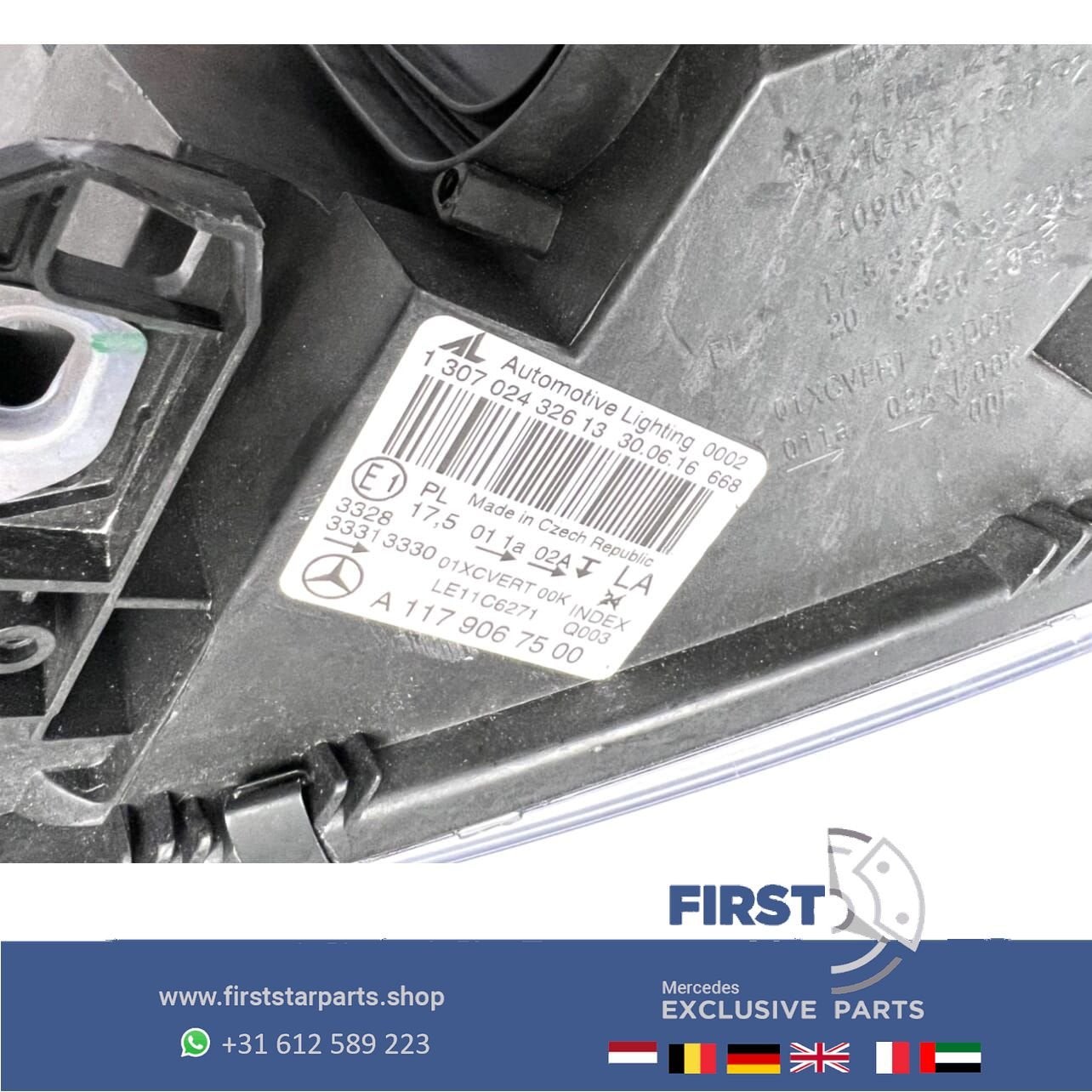 W117 X117 CLA ILS BIXENON LED Koplamp LINKS Mercedes 2013-20, Gebruikt, -, Ophalen of Verzenden, -