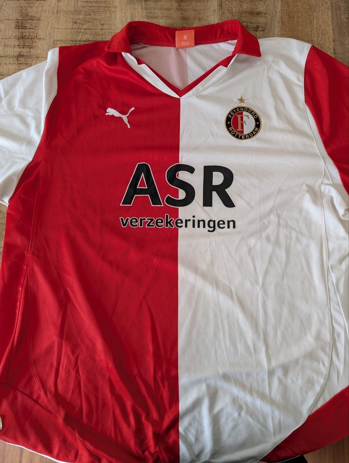 Feyenoord thuisshirt 2010/2011 - Puma - Maat 3XL, Verzamelen, Ophalen of Verzenden, Gebruikt, Feyenoord, Shirt