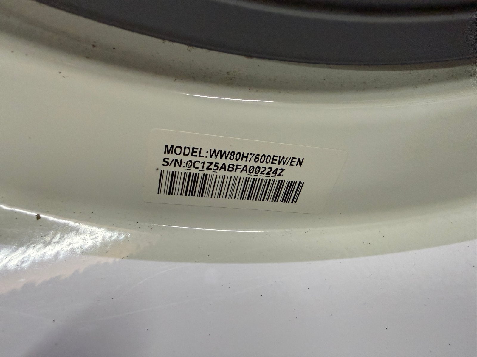 Samsung EcoBubble 8.0 kg wasmachine - LEES TEKST, Ophalen, Gebruikt, 8 tot 10 kg, 1600 toeren of meer