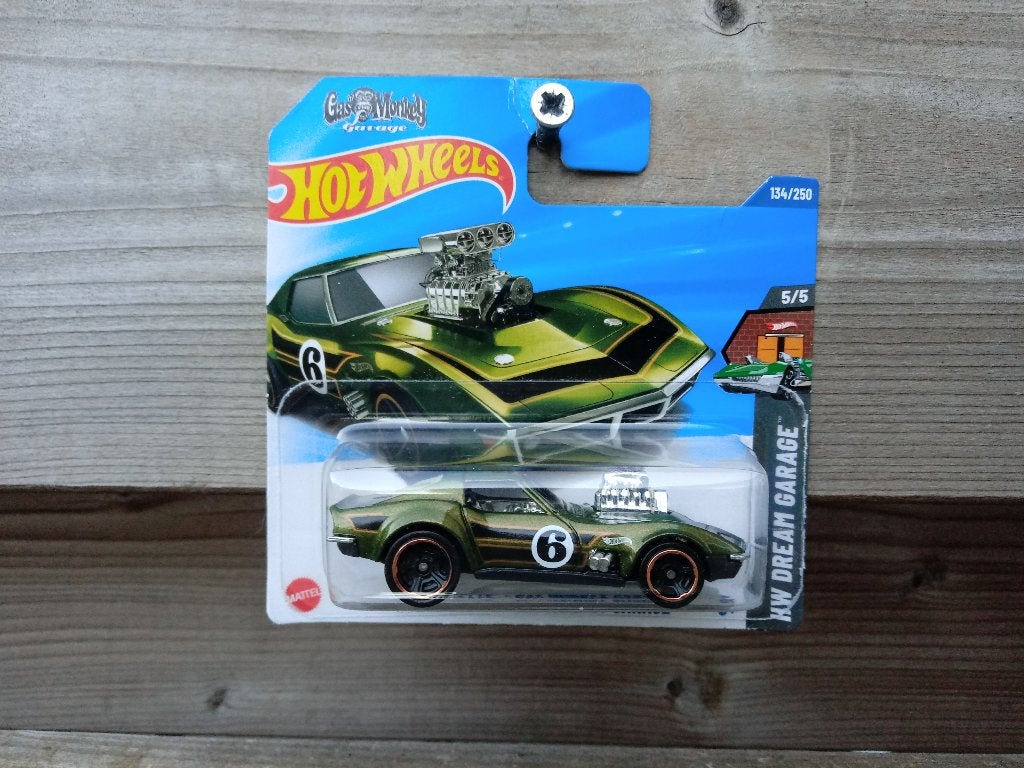 Chevrolet Corvette '68 Hotwheels Gas Monkey's, Ophalen, Nieuw, Auto