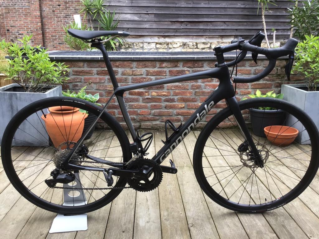 T.k  Cannondale Synapse (Di2 12 speed), 28 inch, Carbon, Zo goed als nieuw, Meer dan 20 versnellingen