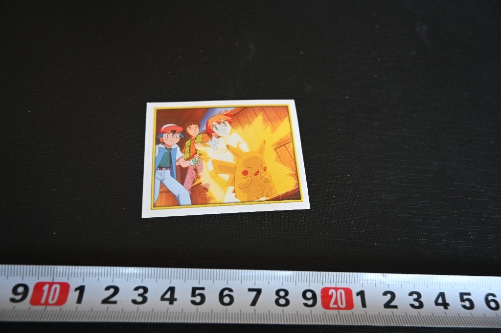 sticker pokémon nintendo strip #201, Ophalen of Verzenden, Zo goed als nieuw
