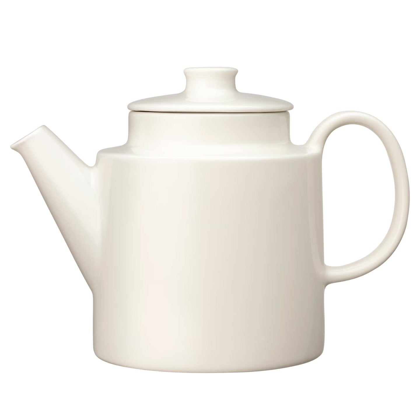 Iittala Teema theepot wit 1L, Zo goed als nieuw, Steen/keramiek, Wit, Overige merken