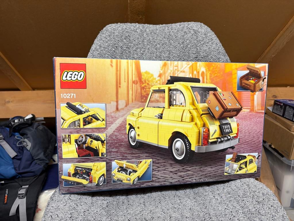 LEGO Creator Expert Fiat 500 (10271) - Nieuw in doos, Ophalen of Verzenden, Nieuw, Overige merken