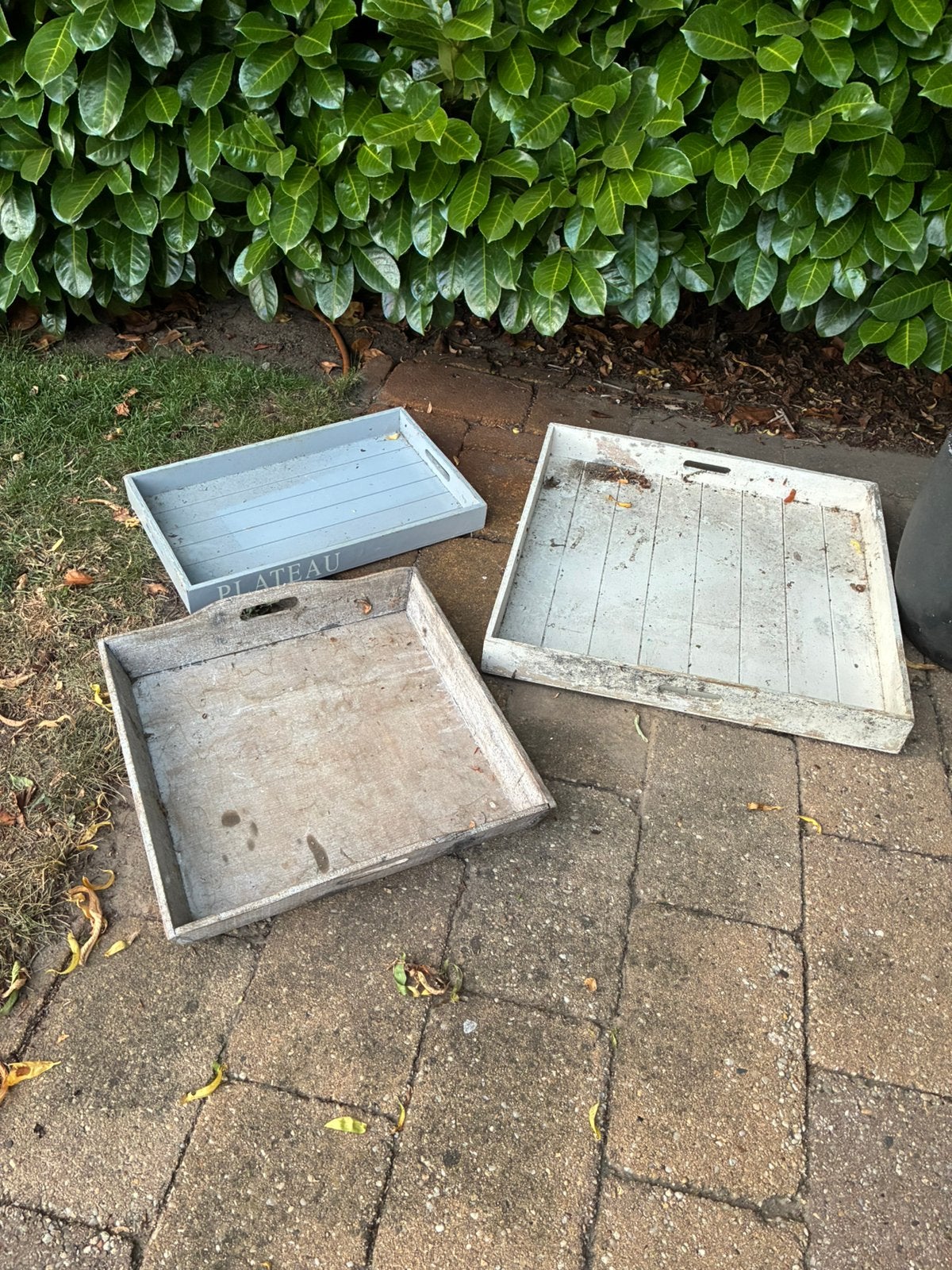 dienbladen, vogelhuisjes, Ophalen, Gebruikt, Rond, Minder dan 30 cm