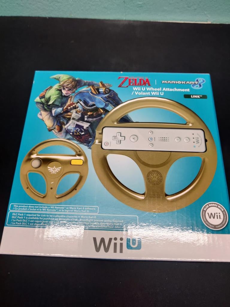 Zelda Wii U Stuurwiel Attachment - Nieuw in doos!, Ophalen of Verzenden, Nieuw