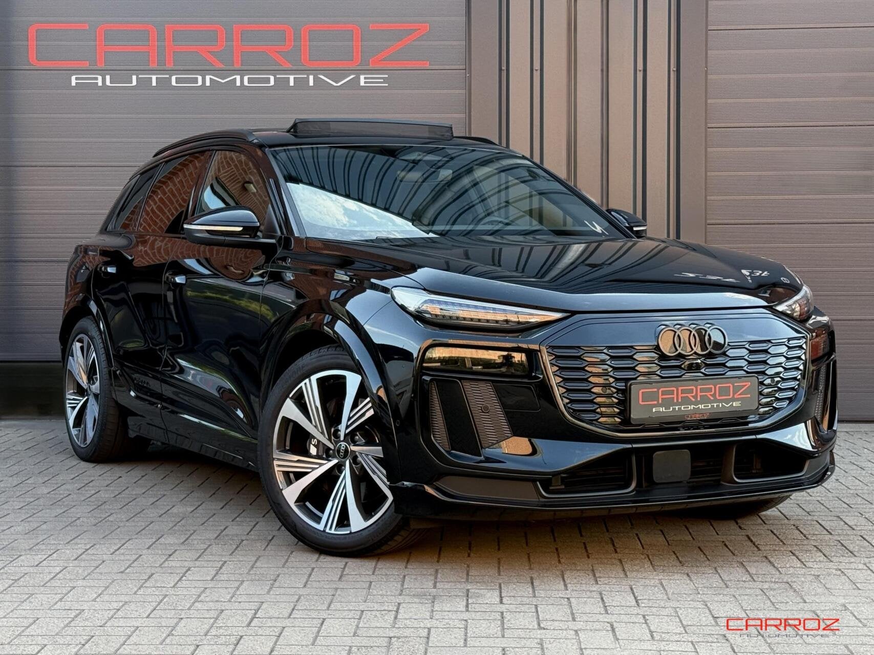 Audi Q6 SQ6 e-tron Quattro 100 kWh Pano ACC HUD 360 B&O, Auto's, Automaat, Dealer onderhouden, Gebruikt, Leder