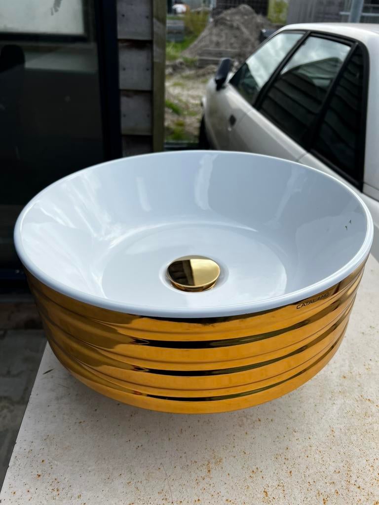 Catalano zero gold + gold afvoer nieuw, Ophalen of Verzenden, Zo goed als nieuw, Douche