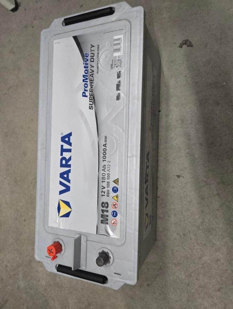 Varta M18 12V 180Ah 1000A accu, Ophalen of Verzenden