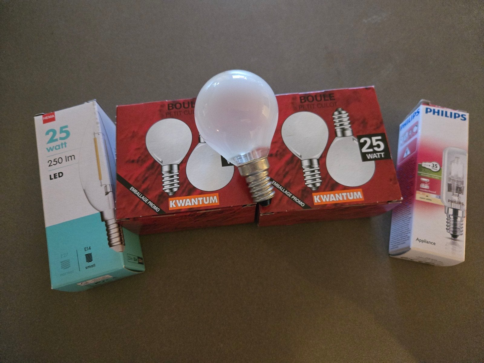 7 gloeilampen kleine fitting, Ophalen of Verzenden, Nieuw, E27 (groot), Led-lamp