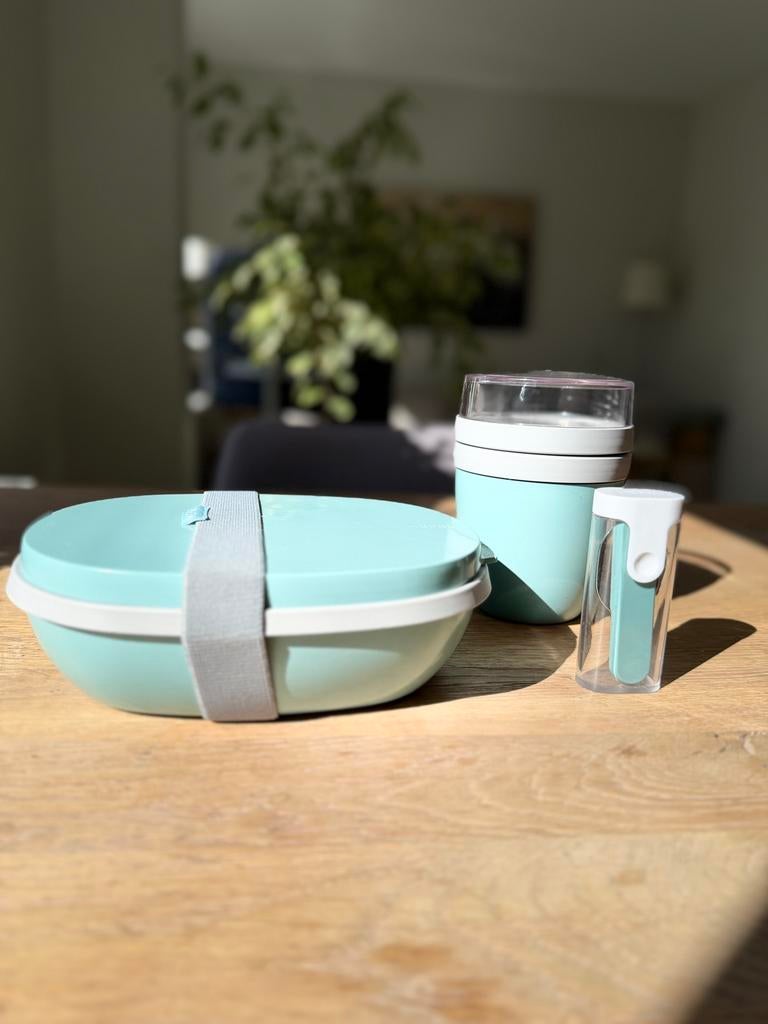 Mepal lunchbox met lunchpot, Ophalen of Verzenden, Zo goed als nieuw, Overige typen