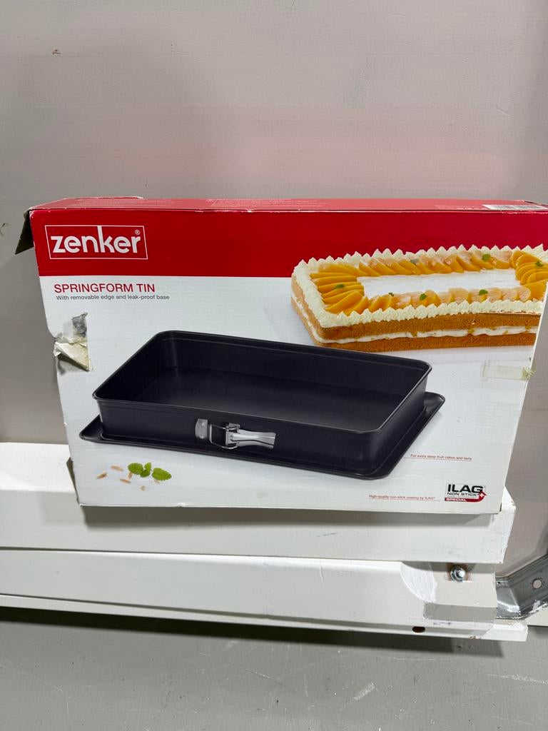 Zenker springvorm tin, Ophalen of Verzenden, Zo goed als nieuw