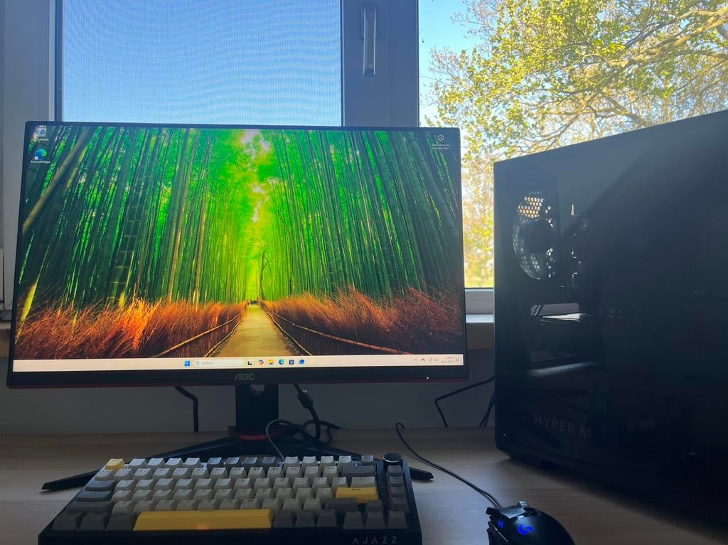 Gaming Pc Ryzen5 + Gtx 1070 + 16GB RAM (zonder monitor!), Msi, Zo goed als nieuw, Gaming, SSD