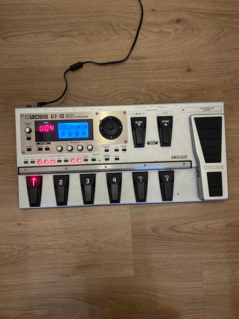 Boss GT-10 Gitaar Multi-effect Pedaal, Muziek en Instrumenten, Effecten, Ophalen, Gebruikt, Multi-effect