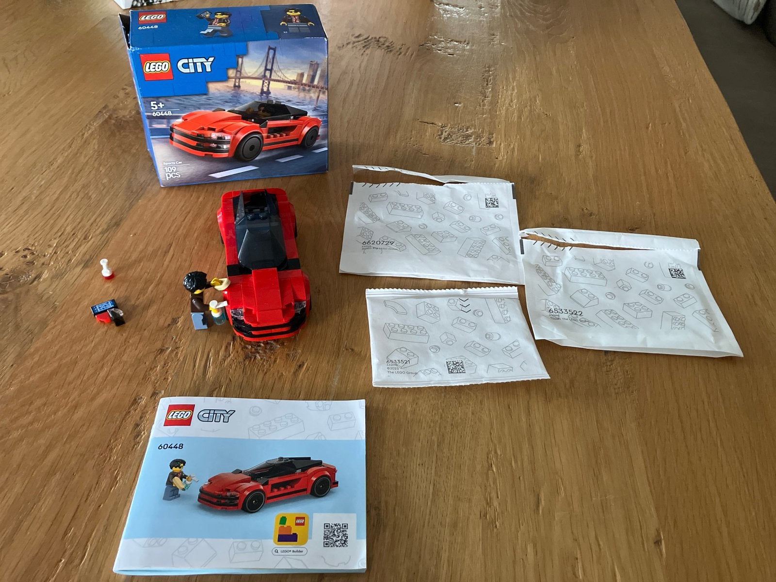 LEGO City Sportwagen 60448 - Zo goed als nieuw, Ophalen of Verzenden, Zo goed als nieuw, Overige merken