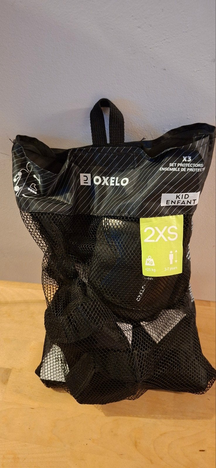 Nieuwe Oxelo beschermset 2XS voor kinderen (3-7 jaar), Ophalen, Nieuw, Jongen of Meisje