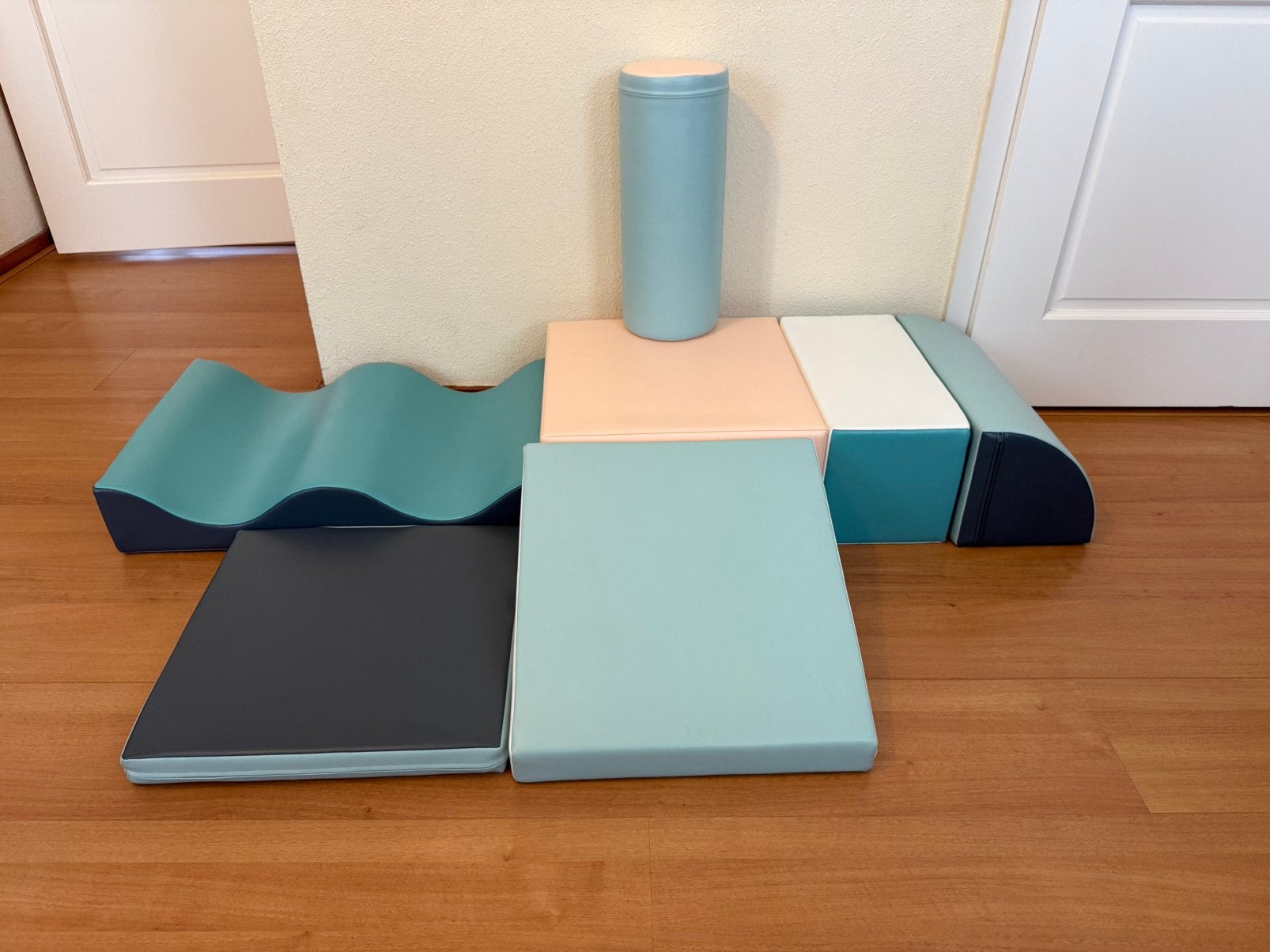 IGLU - Soft Play - Foam blokken set - 7 delig, Ophalen, Zo goed als nieuw, Babygym