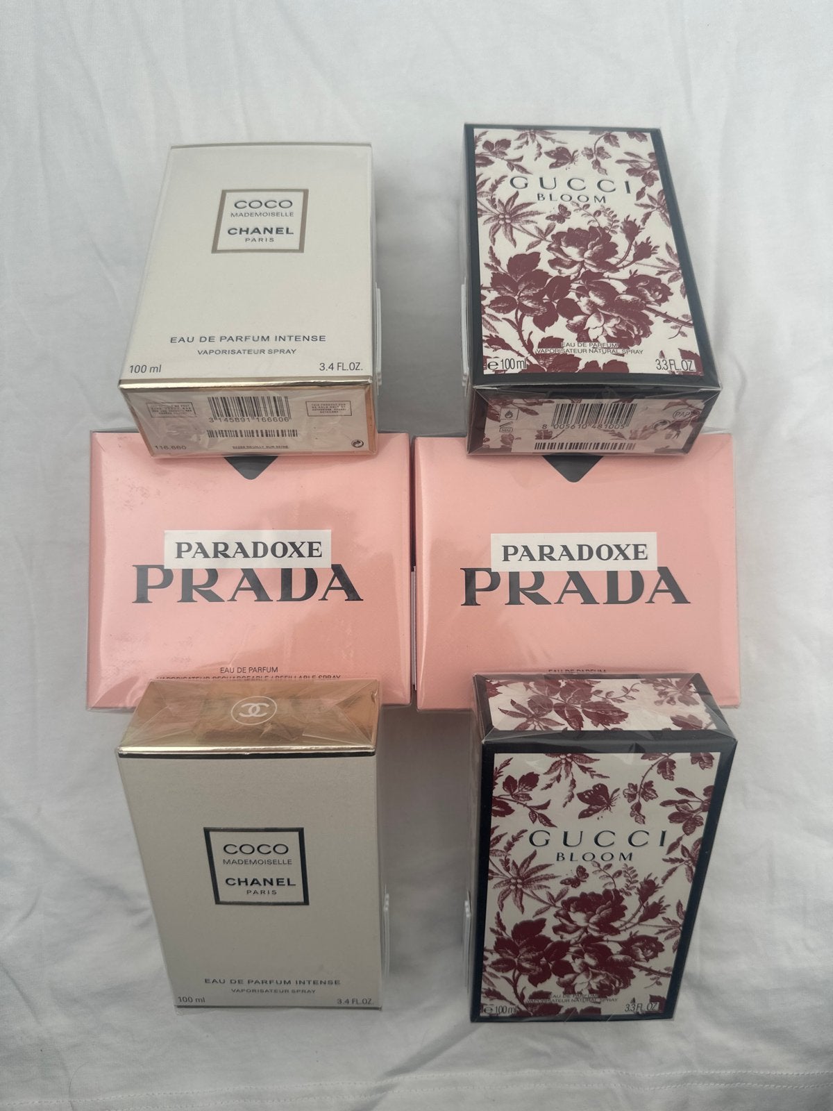 Parfum set: Chanel, Gucci, Prada - Nieuw in doos, Ophalen of Verzenden, Nieuw