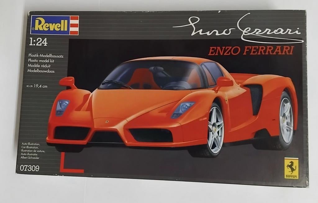 Enzo Ferrari. Revell 07309. Schaal 1:24., Auto, Revell, Groter dan 1:32, Nieuw