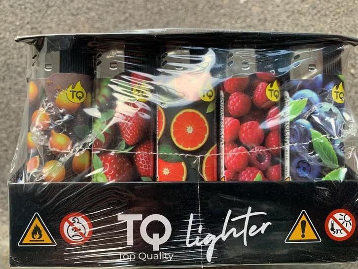 50X Aansteker Fruits Print klik navulbaar, Ophalen, Nieuw, Aansteker