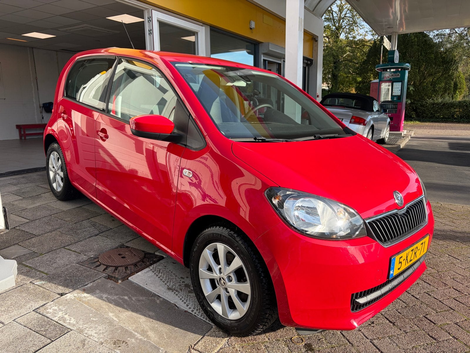 Skoda Citigo 1.0 T 5drs 42.000km, Voorwielaandrijving, Stof, Zwart, 840 kg