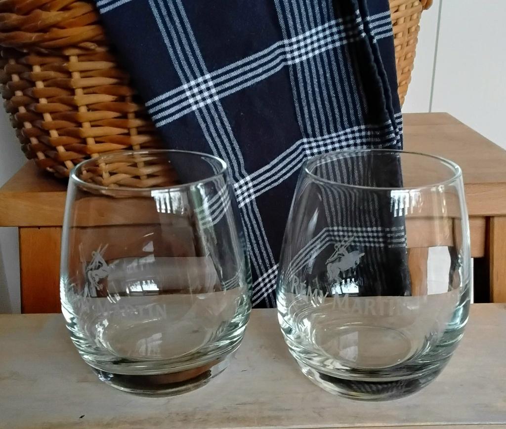 Vintage Rémy Martin tumbler cognacglazen - cognacglas - glas, Ophalen of Verzenden, Nieuw, Borrel- of Shotglas