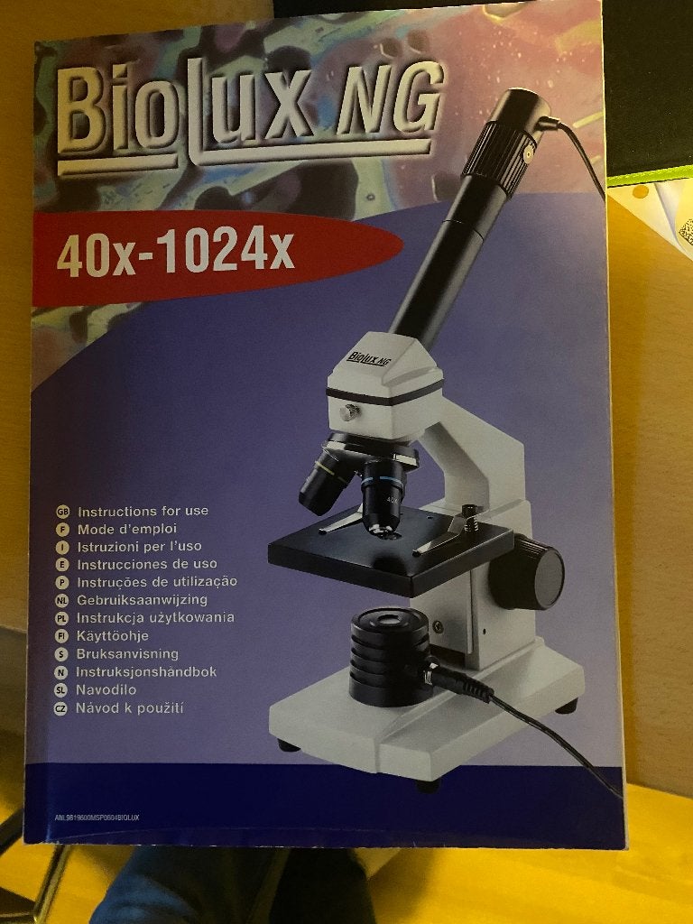 Microscoop Biolux 40x 1024x, Ophalen, Nieuw, Biologische microscoop