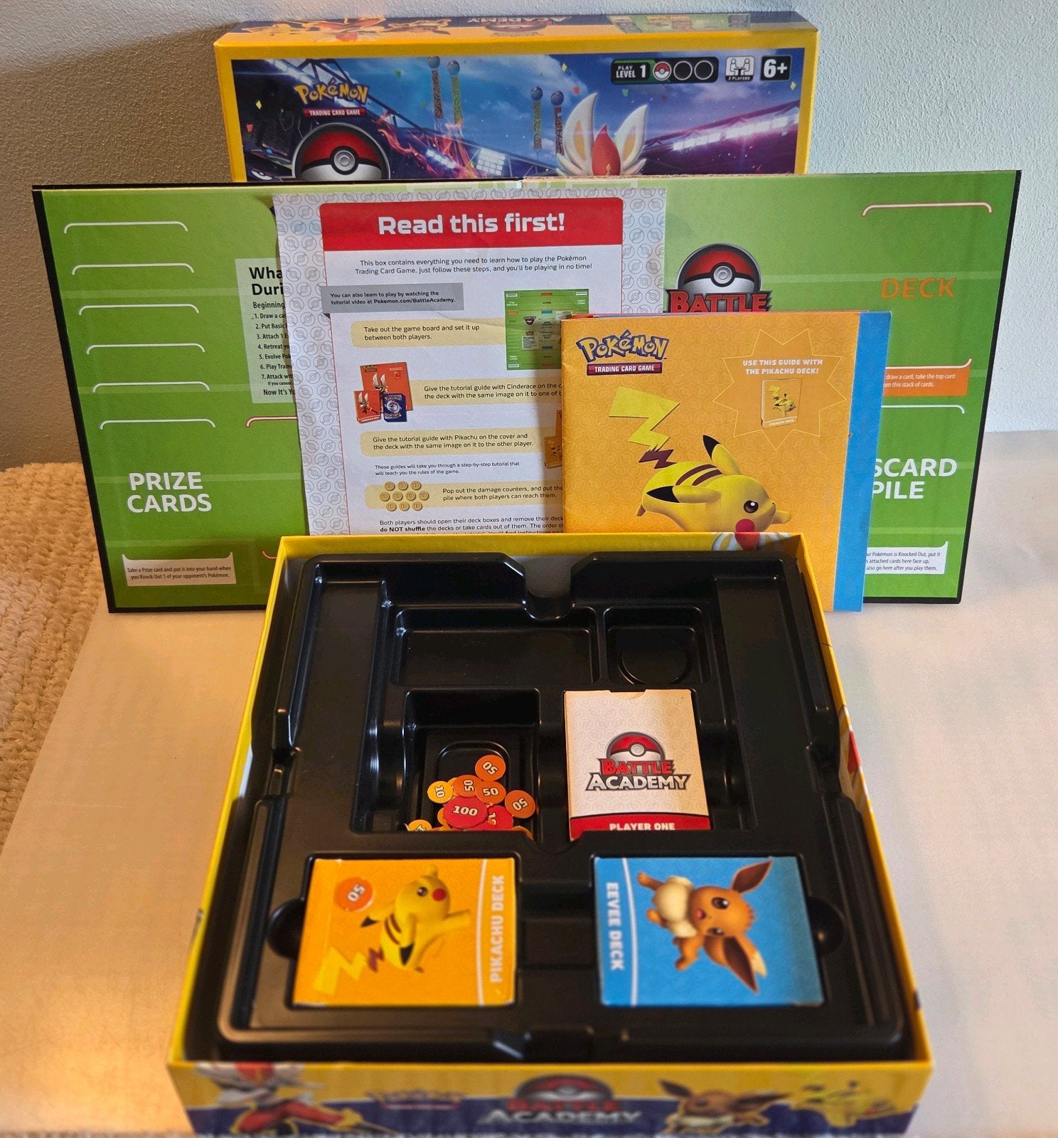 Pokémon TCG - Battle Academy 2022 - Compleet, Verzenden