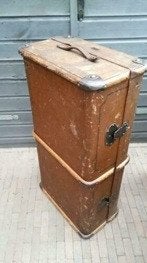 Antieke hutkoffer, Antiek en Kunst, Ophalen