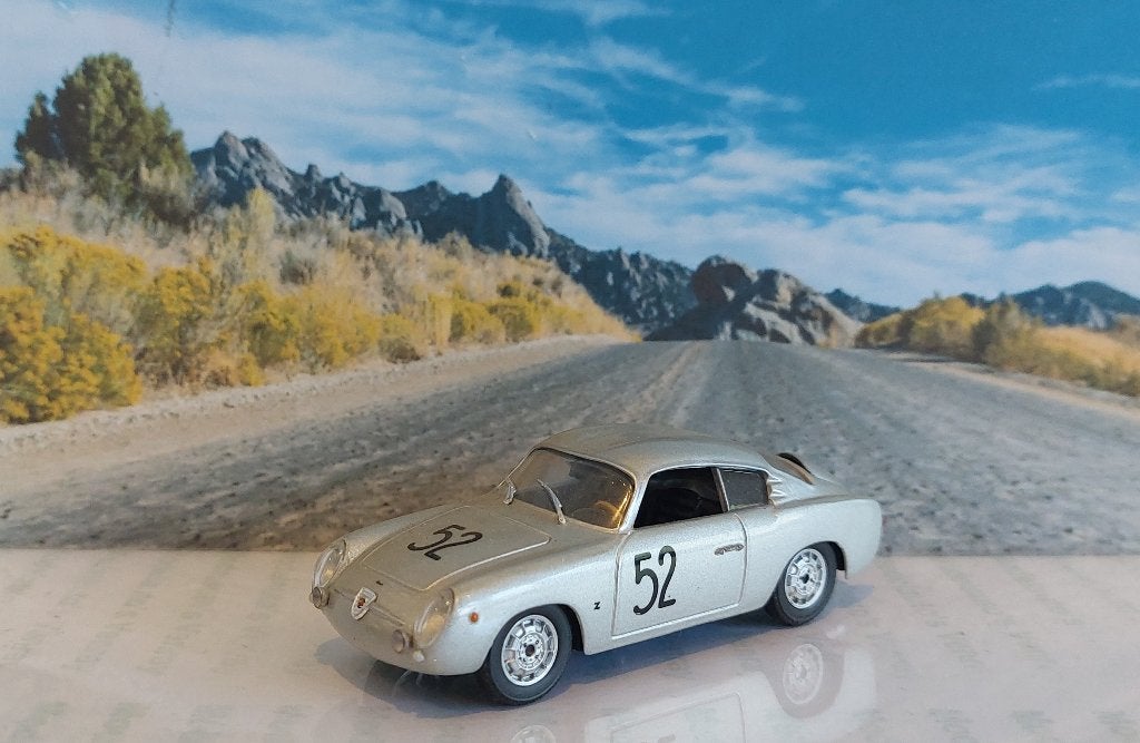 1:43 Fiat Abarth 750 Zagato Coupe #52; Mille Miglia 1957, Ophalen, Gebruikt, Auto, Overige merken