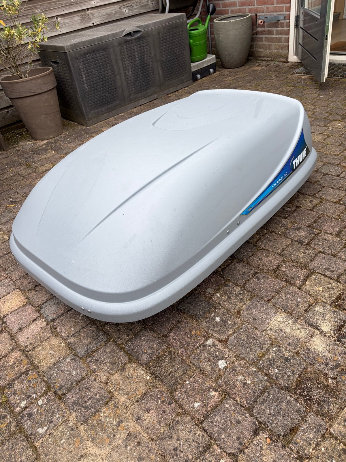 Dakkoffer Thule Ocean 80 - Ideaal voor vakantie/weekend weg, Auto diversen, Dakkoffers, Zo goed als nieuw, Ophalen