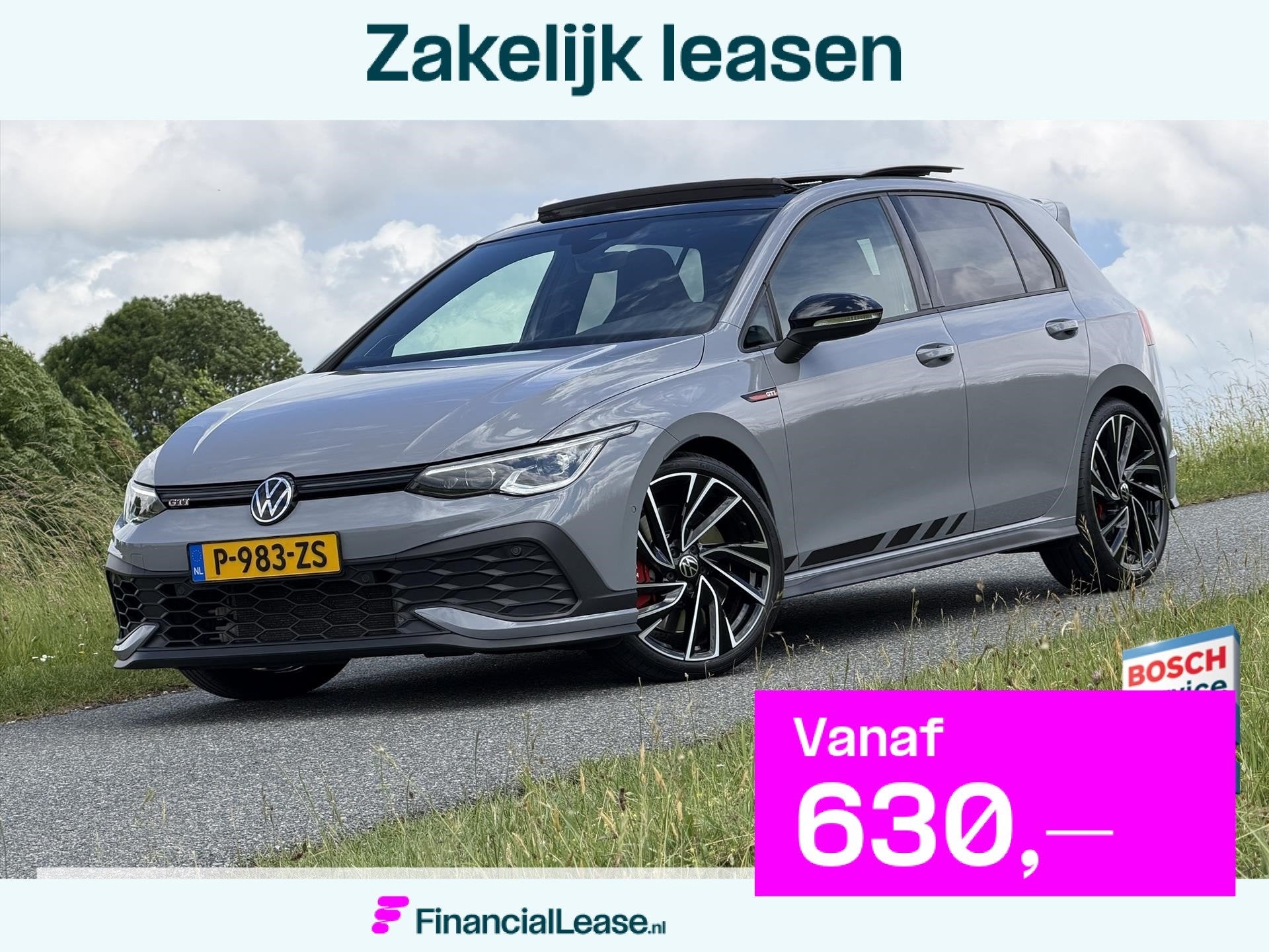 Volkswagen Golf 8 2.0 TSI GTI Clubsport 300PK / Pano / Nürb, Automatische klimaatregeling, Gebruikt, Euro 6, 4 cilinders