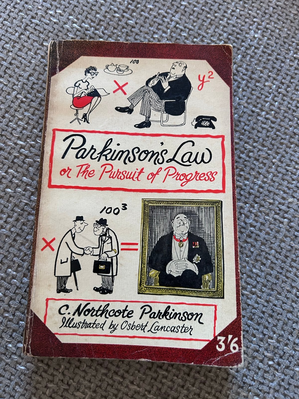 Parkinson's Law - C. Northcote Parkinson (1961), Ophalen of Verzenden, Gelezen, Europa overig