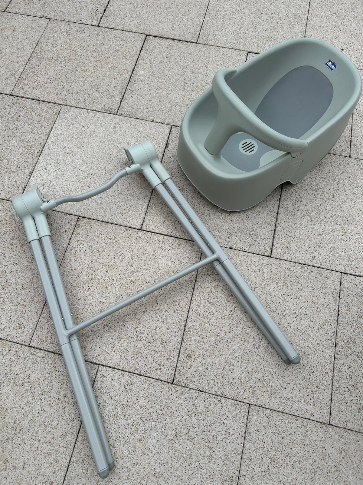Chicco Baby Badje met standaard, Kinderen en Baby's, Badjes en Verzorging, Overige merken, Gebruikt, Ophalen of Verzenden, Badje