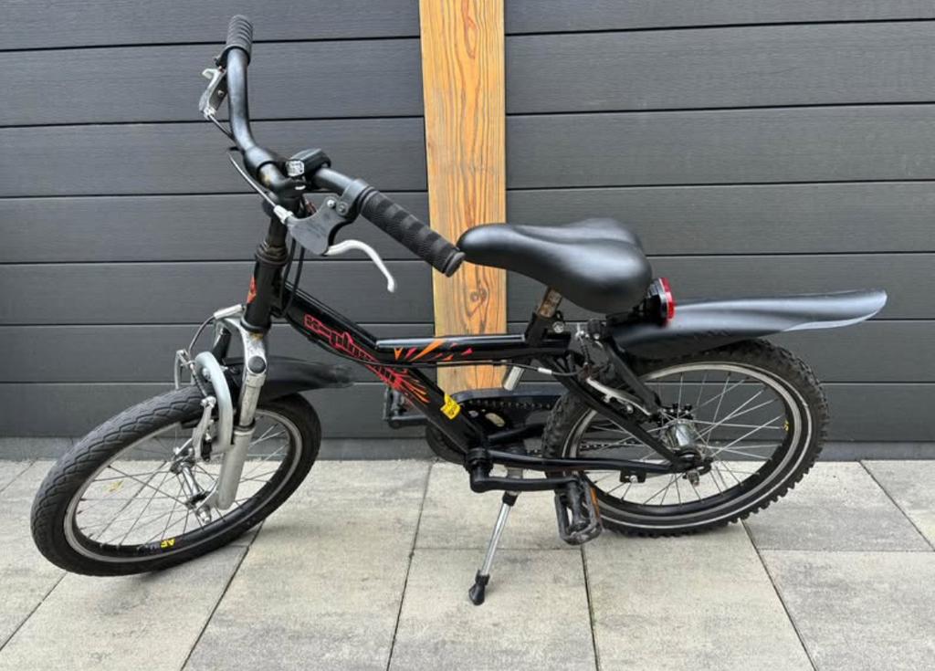 Nette Loekie kinderfiets 18 inch - Nieuw zadel, Fietsen en Brommers, Ophalen, Gebruikt, 16 tot 20 inch