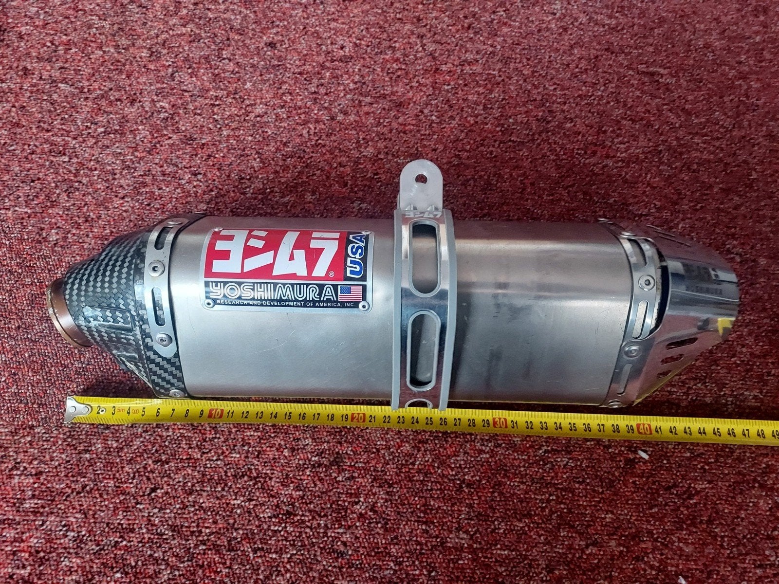 Yoshimura USA TRC demper Carbon Titanium DB killer E-keur, Ophalen