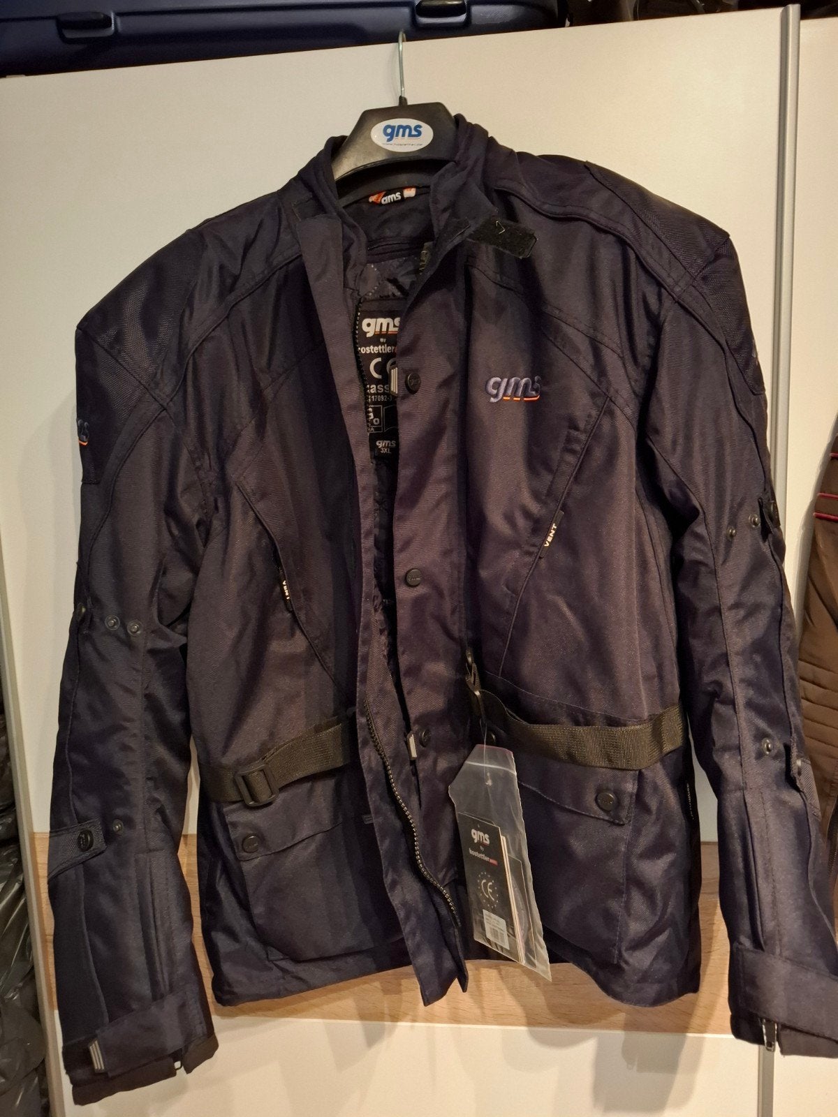 GMS Textiel Motorjas -xxxl Zwart, Maat L, Motoren, Jas | textiel, Heren, Ophalen of Verzenden, Nieuw zonder kaartje