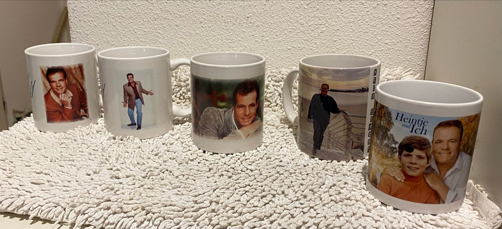 Hein Simons mokken- Set van 5, Overige typen, Ophalen of Verzenden, Zo goed als nieuw, Steen/keramiek